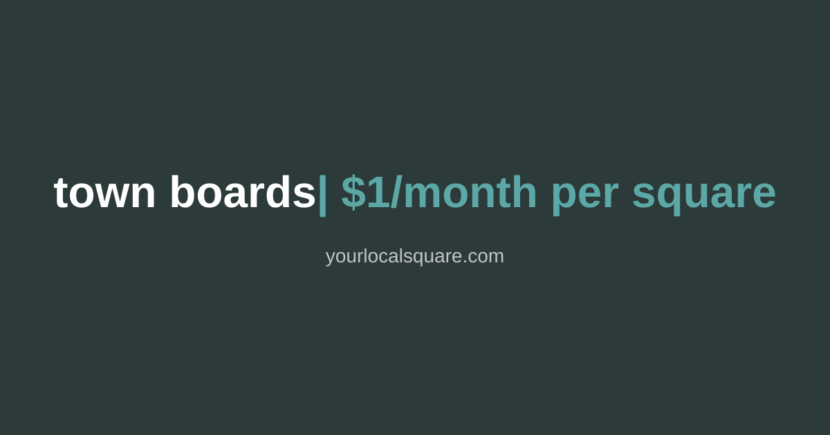 LocalSquare – Local Business Ads & Community Bulletin Boards